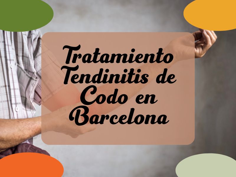 tratamiento tendinitis codo en barcelona