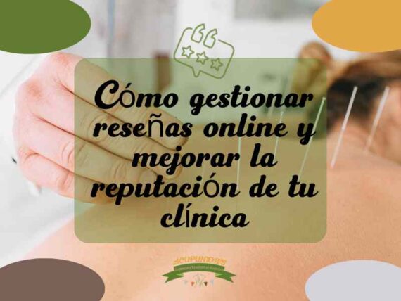 gestiona reseñas acupuntura