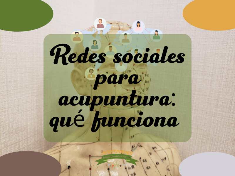 Redes sociales para acupuntura